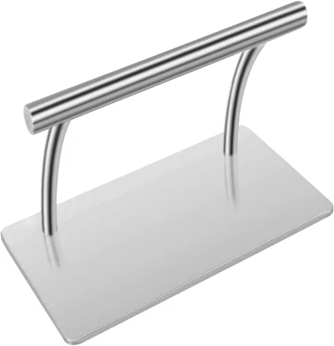 Miniatura 2 de Kaleurrier Reposapiés de acero inoxidable,Reposapiés móvil profesional,Piezas de pedal para peluquería peluquería belleza spa uñas masaje salón