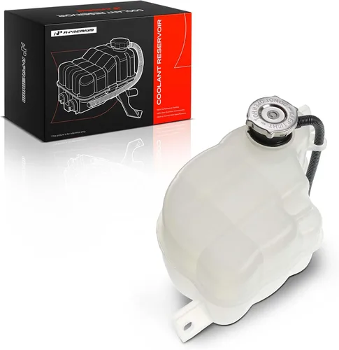 Miniatura 10 de A-Premium Tanque de depósito de refrigerante del motor presurizado delantero con tapa y tubo compatible con Dodge 2009-2010 Journey 2.4L 3.5L