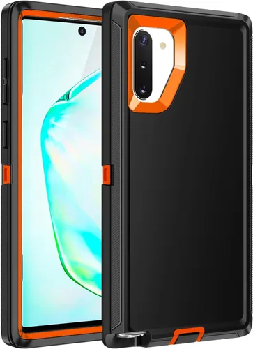 Miniatura 13 de Funda para Galaxy Note 10 Plus, a prueba de golpes, a prueba de caídas, a prueba de polvo, protección de cuerpo completo de 3 capas, funda rígida