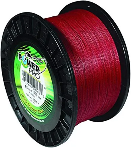 Miniatura 20 de Línea de pesca con costura de fibra Spectra Power Pro Amarillo alta visibilidad