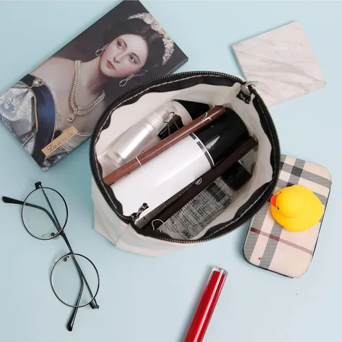 Miniatura 6 de WZJHCL Bolsa de maquillaje Italy Trip - Kit cosmético de recuerdo italiano para regalo de vacaciones y viajes, Ciao, Moda