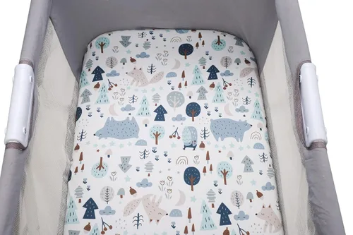 Miniatura 8 de Onacosht Juego de sábanas bajeras 3 unidades para bebé niño y niña, juego de sábanas ajustadas elásticas universales para colchón de moisés ovalado