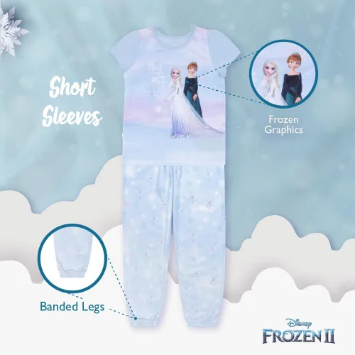 Miniatura 4 de Disney - Pijamas de algodón ajustados para niña de Frozen