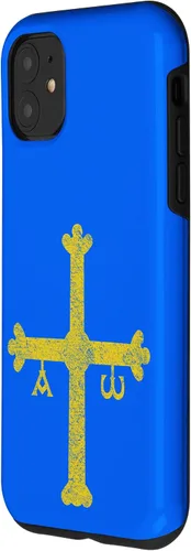 Miniatura 2 de Funda para iPhone 11 ASTURIAS ESPAÑA FLAG OVIEDO GIJON VICTORY CROSS