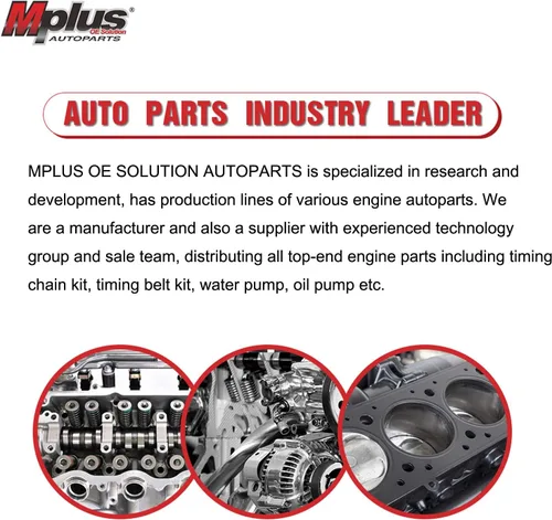 Miniatura 4 de MPLUS 9996PT Junta de culata compatible con 01-10 para Chrysler/para Dodge Volkswagen 3.8L OHV CGUA (lado derecho)