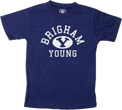 Miniatura 108 de Wes and Willy Camiseta de algodón orgánico de manga corta para niños de la NCAA rutgers scarlet knights rojo