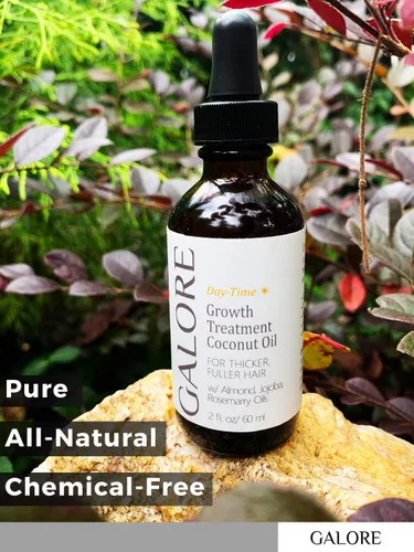 Miniatura 4 de Aceite de coco para cabello y cuerpo, ligero, hidratante diario para cabello y piel secos, aceite de almendra natural, aceite de jojoba y aceites