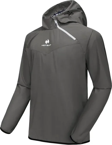 Miniatura 16 de HOTSUIT Traje de sauna para hombre, chaqueta de sauna, pantalón, gimnasio, entrenamiento, trajes de sudor