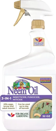 Miniatura 7 de Bonide Captain Jack's Aceite de Neem, aerosol listo para usar de 16 onzas, fungicida, insecticida y acaricida multiuso para jardinería orgánica