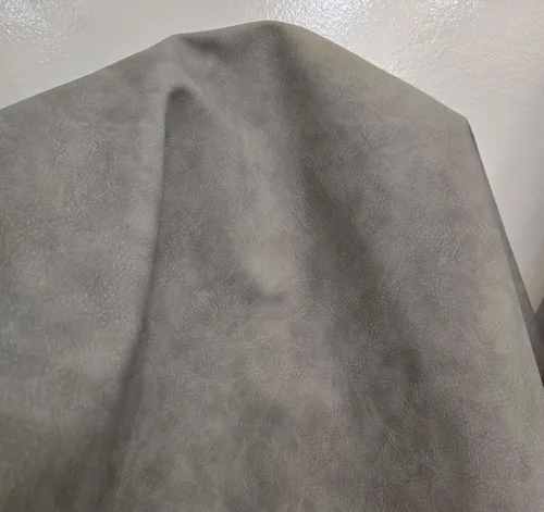 Miniatura 33 de NAT Leathers Café Nubuck Pulido Suave Piel Sintética Vegana de Poliuretano Aprobada por Peta 1 Yarda (91 cm de Largo x 137 cm de Ancho) Piel