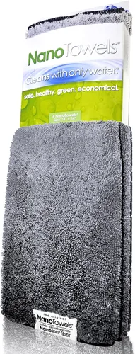 Miniatura 2 de Gamuza Nano Towels, de increíble tela ecológica que limpia prácticamente cualquier superficie con solo agua, olvídate del papel o productos químicos