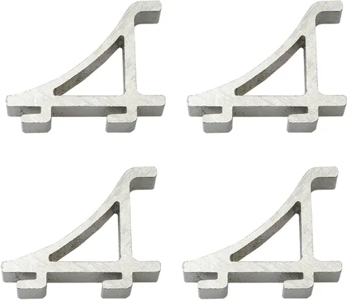 4 unids congelador estante clip aluminio refrigerador refrigerador refrigerador estante soporte suministros para el hogar
