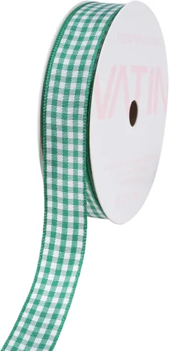 Miniatura 92 de VATIN Cinta a cuadros en blanco y negro – 3/8 pulgadas x 50 yardas, perfecta para cestas de Pascua, manualidades de primavera, envoltura de regalos