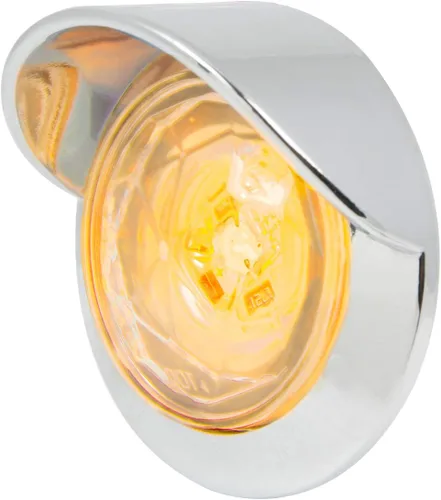 Miniatura 20 de GG Grand General 75311 Luz ámbar/transparente (lente diamante de 1-1/4" 1 LED de doble función. con Grmt)