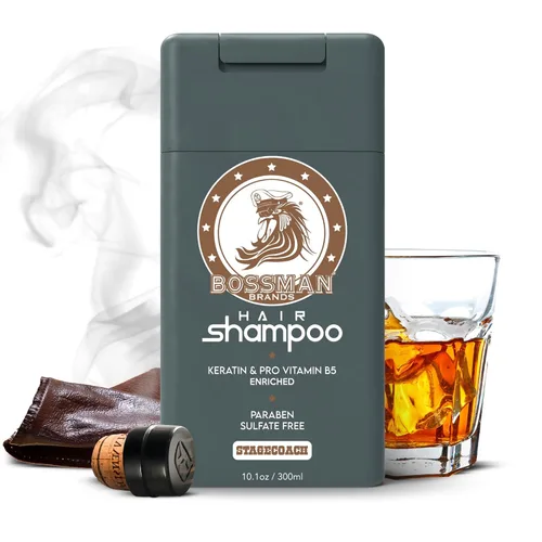 Miniatura 16 de Bossman Combo de champú y acondicionador para el cabello, sin parabenos y sin sulfatos (Royal Oud)