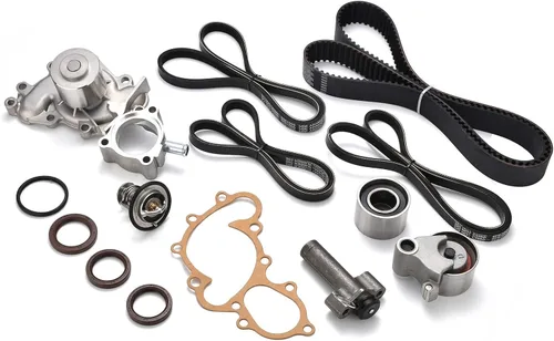 Miniatura 5 de Kit de correa de distribución del motor Nakuuly con bomba de agua compatible con Toyota 4Runner Tacoma Tundra T100 1995-2004 3.4L V6 5VZFE DOHC