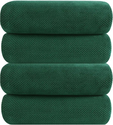 Miniatura 9 de YTYC Toallas, toallas de baño extra grandes de 29 x 59 pulgadas para baño, toallas de ducha súper suaves de secado rápido, peso ligero, microfibra
