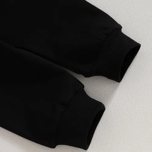 Miniatura 7 de fhutpw Ropa para bebé niño otoño 6, 12, 18, 24 meses, fútbol de manga larga, conjuntos de tops y pantalones para niños pequeños