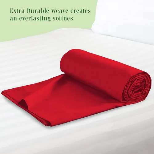 Miniatura 3 de Elegant Comfort Sábana encimera de 1 pieza de calidad hotelera, lujosa y suave, 1500 hilos, calidad egipcia, resistente a arrugas, manchas