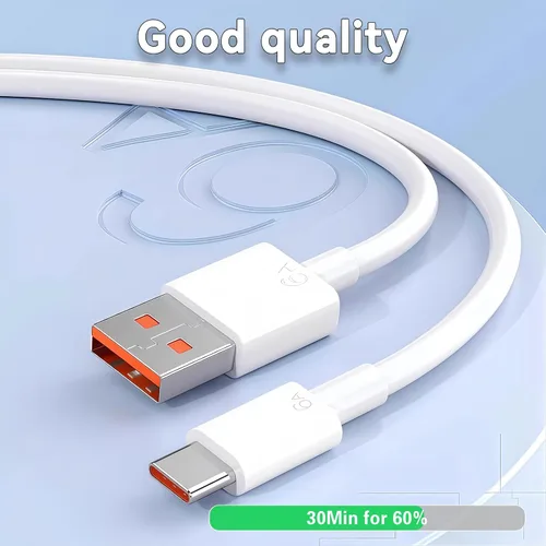 Miniatura 3 de Cable de carga rápida USB A a USB C, paquete de 5 unidades de 5 x 3.3 pies, cable de carga, transmisión de datos, compatible con iPhone 17/16/15
