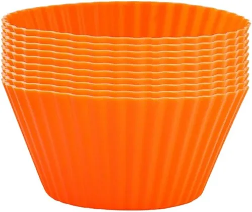 Miniatura 7 de AKOAK Tazas antiadherentes de silicona reutilizables para hornear, moldes para pasteles, accesorios de cocina para hornear, herramientas para hacer