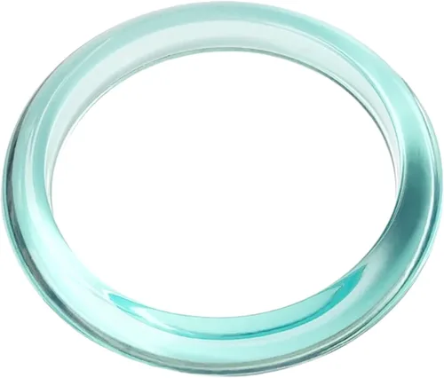 Miniatura 4 de Brazalete de resina - Pulsera acrílica - Transparente con un toque