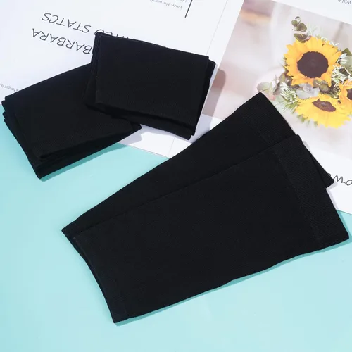 Miniatura 4 de HOVEOX 3 pares de cubiertas de tatuaje para el antebrazo, cubierta de tatuaje, mangas de compresión para brazos para mujeres y hombres Negro