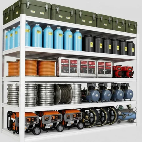 65" W Garage Shelving Unit, 65" W x 20" D x 84" H, Heavy Duty Garage Storage Shelves, 5 Tier Storage Rack Shelf, Industrial Adjustable Shelves for