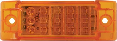 Miniatura 2 de Grand General 77664 - Luz LED rectangular ámbar para camiones, remolques, caravanas, autobuses y vehículos utilitarios