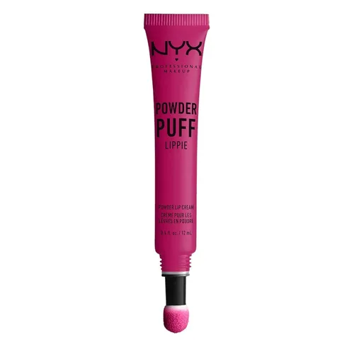 Miniatura 6 de NYX PROFESSIONAL MAKEUP Powder Puff Lippie - Crema de labios en polvo, lápiz labial líquido - Bby (Fucsia)