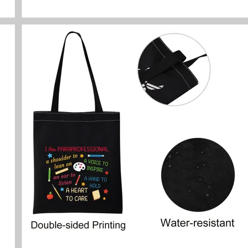 Miniatura 6 de Paraprofessional - Bolsa de maquillaje para asistente de enseñanza, bolsa con cremallera, regalos inspiradores, Bolsa