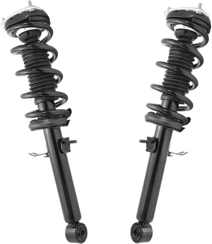 Miniatura 9 de Detroit Axle - Puntales 4WD para Ford Expedition Lincoln Navigator 1997-2002, 4 puntales completos con muelle helicoidal delantero trasero 1998 1999