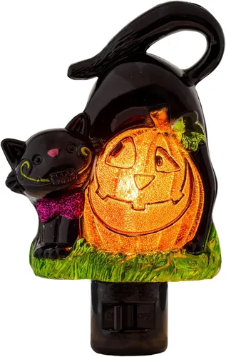 Miniatura 11 de Novelty Lights Lámpara LED copo de nieve blanco puro decoración de Navidad luz nocturna con enchufe giratorio