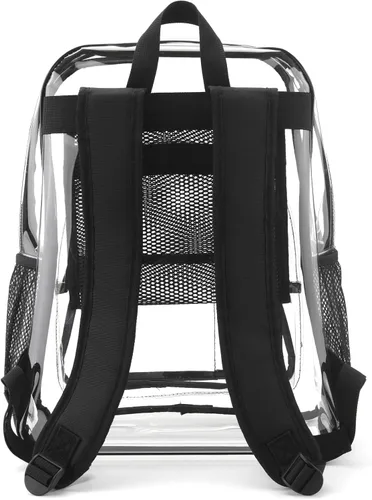 Miniatura 6 de Mochila transparente resistente para el trabajo XL, Claro, Moda