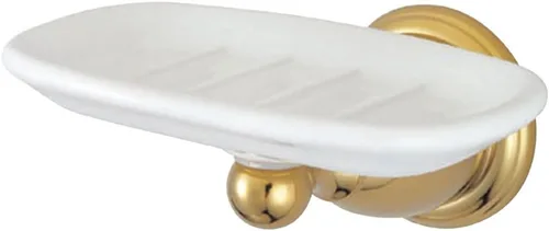 Miniatura 7 de Kingston Brass BA1755AB Heritage - Jabonera de pared, latón antiguo