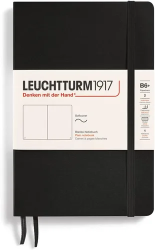Miniatura 29 de LEUCHTTURM1917 - Cuaderno de tapa blanda de tapa blanda B6+ - 123 páginas numeradas para escribir y escribir en diario (Doted, Sage)