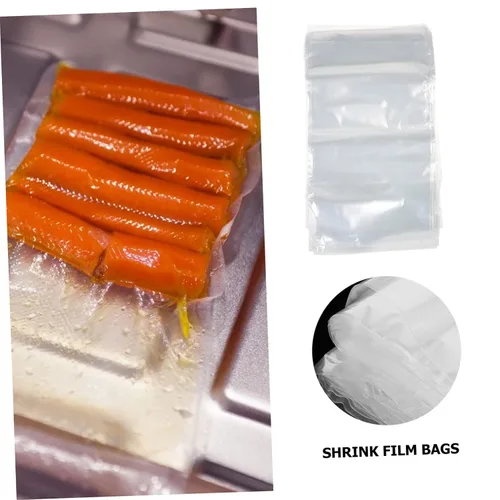 Miniatura 3 de SOLUSTRE 200 bolsas termorretráctiles para embalaje y almacenamiento, alta resistencia al desgarro, fácil de usar, película retráctil transparente