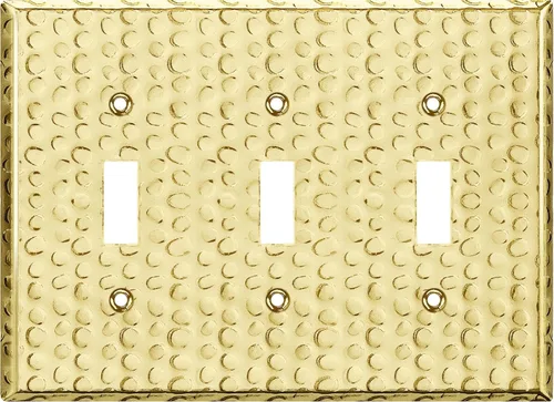 Miniatura 45 de LIDER Placa de Pared de Metal para Interruptor de Luz de Palanca, Cubierta de Interruptor de Acero Inoxidable, Resistente a la Corrosión