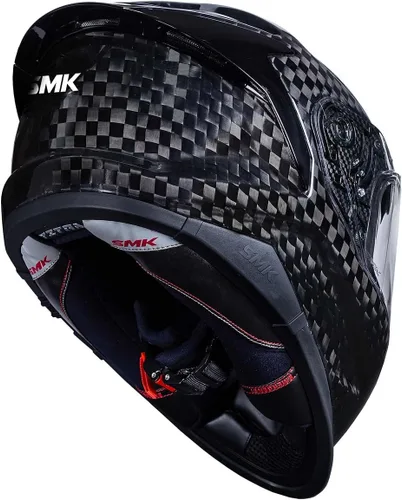 Miniatura 3 de SMK Helmets Titan Carbon Full Face Motorcycle Helmet