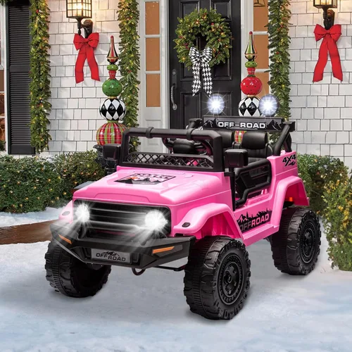 Miniatura 14 de SEHOMY - Auto blanco eléctrico para niños de 12 V con control remoto para padres, autos con licencia Bentley para niños, auto de juguete para niños