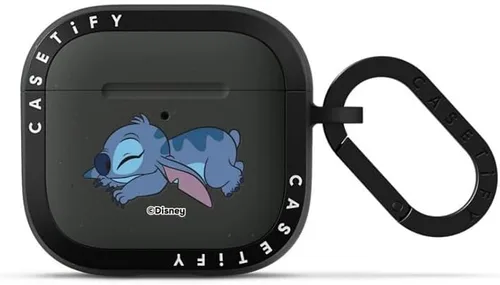 Miniatura 34 de CASETiFY AirPods Pro (1ª/2ª Gen) Estuche Bounce con Anillo [Colaboración Frozen] - Copo de Nieve de Anna - Taupe Mate