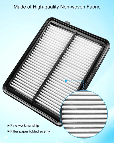 Miniatura 2 de Filtro de motor de coche apto para Nissan Kicks 1.6L (2018-2023) Versa 1.6L (2020-2023), reemplazar 16546-5RB1A CA12315 PA10424 PA99371 A21438