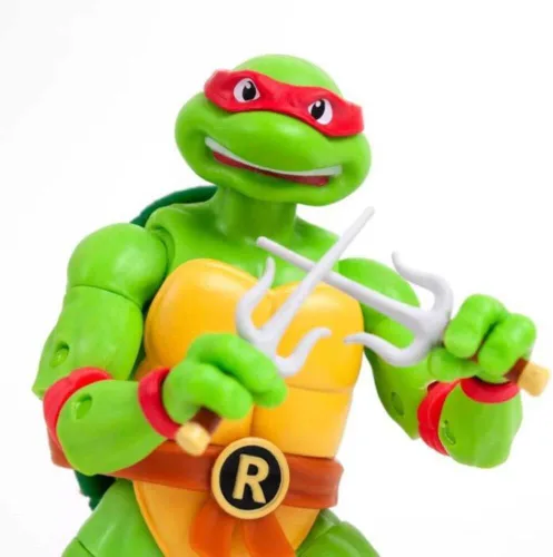 Miniatura 4 de Loyal Subjects - Figura de acción de Raphael 5 de las Tortugas Ninja Mutantes Adolescentes de BST AXN (red)