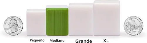 Miniatura 9 de YMI chino Mahjong Juego Set profesional – Estándar Verde