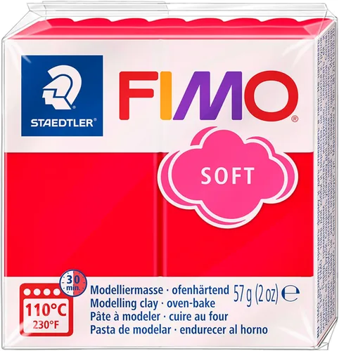 Miniatura 24 de Staedtler FIMO 8020-42 - Arcilla de polímero suave para hornear, para joyería, escultura, manualidades, mandarina