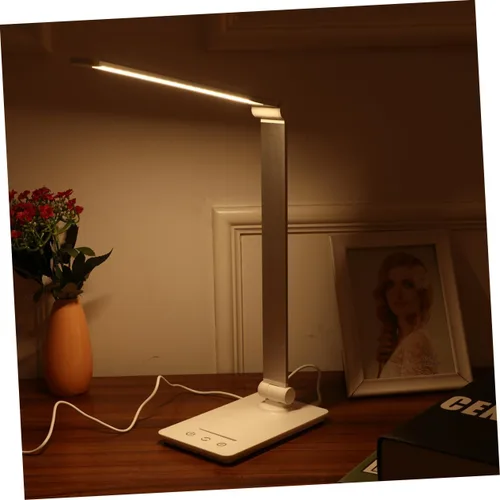 Miniatura 5 de Uonlytech Lámpara LED de escritorio para ojos con control táctil recargable, modos de brillo, diseño para el hogar, oficina, dormitorio, lectura