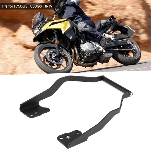 Miniatura 8 de Acouto Soporte para teléfono de navegación, soporte de navegación para motocicleta, soporte de barra de mango delantero para teléfono F750GS F850GS