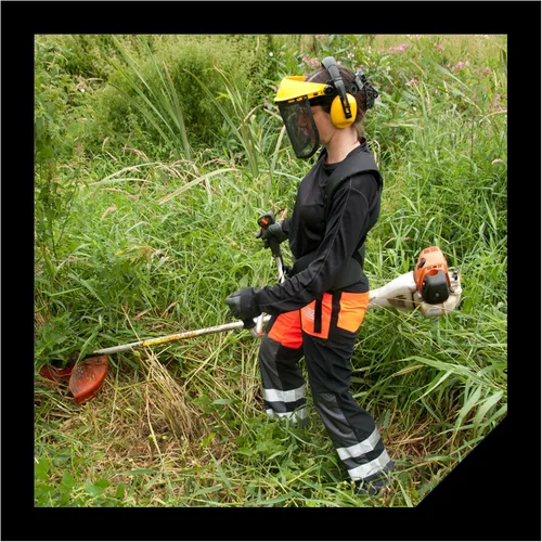 Miniatura 6 de Oregon One-For-All 295507-0 - Desbrozadora universal y hoja de sierra de limpieza 3 dientes para Stihl, Husqvarna, Mitox, Echo, Kawasaki y otras