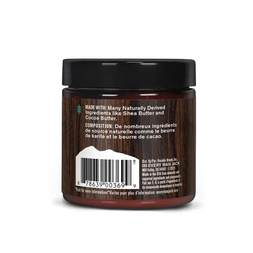 Miniatura 9 de Every Man Jack Mantequilla para barba, fragancia sutil de sal marina, hidrata y estiliza las barbas rebeldes mientras alivia la picazón, derivada