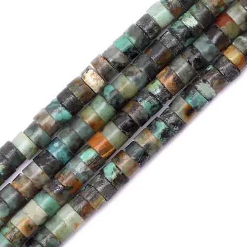 Miniatura 34 de Cuentas Heishi de piedra natural para hacer collares, cuentas pequeñas de piedra redonda plana de 0.116 pulgadas x 0.039 pulgadas para hacer joyas
